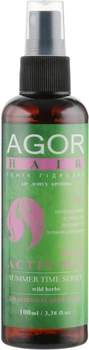 Тонік для волосся "Гідролат Activ-Mix" - Agor Summer Time Hair Tonic 100ml (367427-90514)