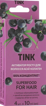 Концентрированный активатор роста для волос "Асаи" - Tink For Hair 4x10ml (923580-191455)