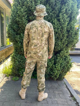 Чоловічий армійський костюм ріп-стоп ЗСУ Accord Туреччина тактична форма Мультикам розмір XXL 70781 (OPT-3440)