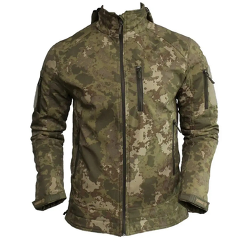Куртка чоловіча тактична Мультикам Combat Туреччина Софтшел Soft-Shell ЗСУ (ЗСУ) M 8068 (OPT-4025)