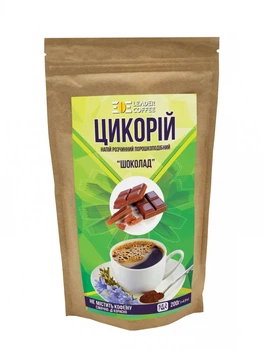 Цикорий растворимый ТМ"LEADERCOFFEE" Шоколад, 200г