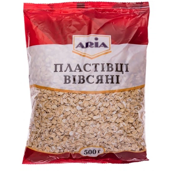 ARIA Пластівці вівсяні 500 г (4820204760298) (760298)