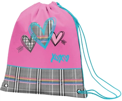 Сумка для обуви Yes SB-10 Love Серая (558765)