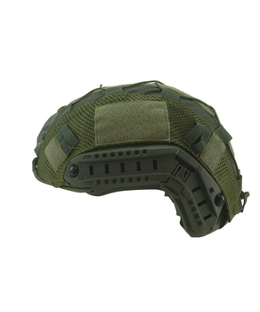 Чохол на шолом/кавер KOMBAT UK Tactical Fast Helmet COVER, оливковий