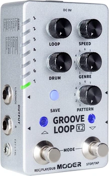 Гітарна педаль Mooer Groove Loop X2