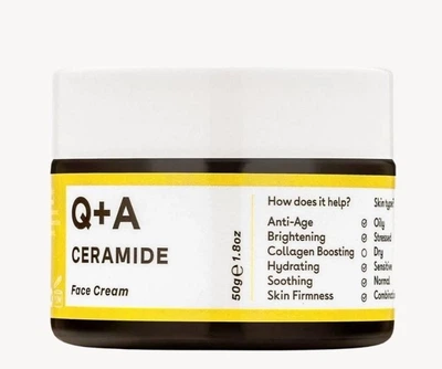 Защитный крем для лица с керамидами Q+A Ceramide Cream 50 г