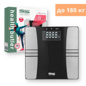 Цифровые напольные умные фитнес весы DSP KD 7018