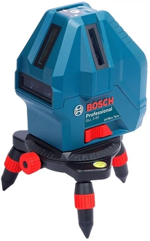 Нівелір BOSCH GLL 5-50X лазерний, до 50 м сумка, перехідник до штативу