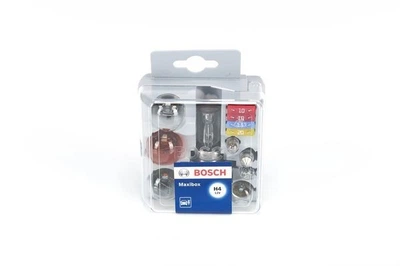 Автомобильная лампа (набор) Bosch H4 12V P21W (8 ламп + 4 предохранителя в кейсе)