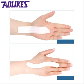 Бандаж на лучезапястный сустав AOLIKES с двумя пластинами жесткости на левую руку L 00224