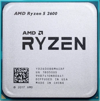 Процесор AMD Ryzen 5 2600 Socket AM4 (YD2600BBM6IAF) Б/В