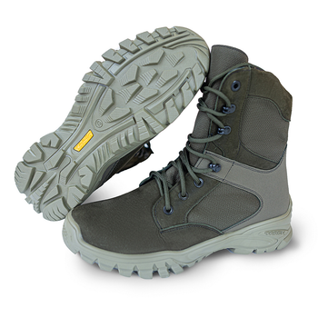 Зимові тактичні черевики (берці) BlackBay зелені на високій підошві (N-1-GREEN) | 42 (28см)