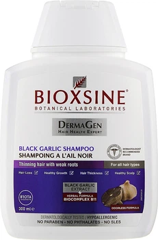 Щоденний шампунь проти випадіння волосся - Biota Bioxsine DermaGen Black Garlic Shampoo 300ml (857014-31337245)
