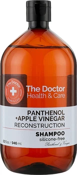 Шампунь "Реконструкция" - The Doctor Health & Care Panthenol + Apple Vinegar Reconstruction Shampoo 946ml (1077032-120707)