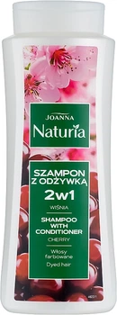 Шампунь-кондиционер с вишней для окрашенных волос - Joanna Naturia Shampoo With Conditioner With Cherry 500ml (128677-98117)