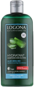 БИО-шампунь увлажнение и защита для сухих волос с Алоэ Вера - Logona Hair Care Shampoo 250ml (253933-136950)