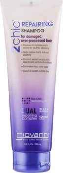 Шампунь восстанавливающий ежевика с кокосовым молоком - Giovanni 2 Chic Repairing Blackberry Coconut Milk Shampoo 250ml (345409-116148)