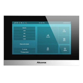 Wi-Fi IP видеодомофон Akuvox C313W Black