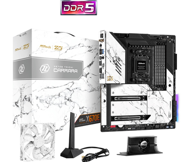 Материнська плата ASRock X670E TAICHI CARRARA Socket AM5