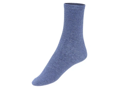 Шкарпетки однотонні високі для хлопчика Livergy LYCRA® 316826-х 35-38 синій