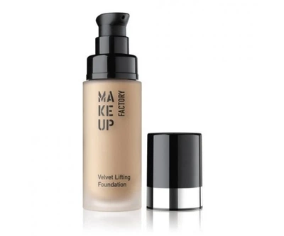 Тональный крем Make Up Factory Velvet Lifting Foundation - 261.09 Light Beige-30мл.