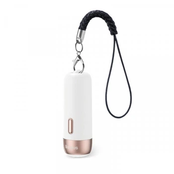 Поисковый умный брелок BASEUS Intelligent T3 Rechargeable Anti-lost Tracker BT-5.0 80м ZLFDQT3-02 White