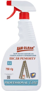 Засіб чистяче-миючий San Clean Prof Line для генерального прибирання після ремонту 750 г (4820003544372)