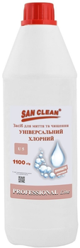 Средство San Clean Prof Line для мытья и чистки Универсальный Хлорный 1100 г (4820003544037)