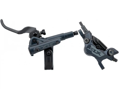 Гальмо гідравлічне дискове SHIMANO M7120 SLX переднє (ліва ручка, 4-поршн каліпер, гідролінія 1000мм)