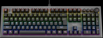 Клавиатура проводная NOXO Conqueror Mechanical Gaming Keyboard Blue Switches EN/RU (4770070882023)