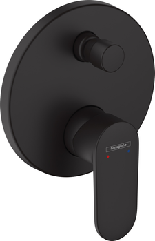 Наружная часть смесителя HANSGROHE Vernis Blend матовый черный 71466670 2 потребителя