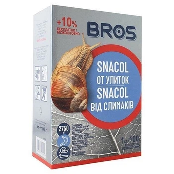 Гранули від слимаків Bros Снаколь 1 кг+100 г
