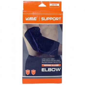 Фиксатор локтя LiveUP ELBOW SUPPORT черный S/M LS5781-SM