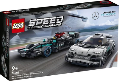 Lego Speed ​​Champions Mercedes-AMG F1 W12 E Performance та Mercedes-AMG Project One 76909