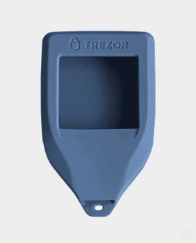 Силиконовый чехол для Trezor Model T - Синий