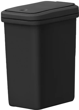Відро для сміття MBM HOME з кришкою Антрацит (BIN-04 15L ANTHRACITE)