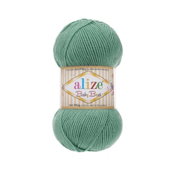Пряжа Alize Baby Best 463 М'ятний