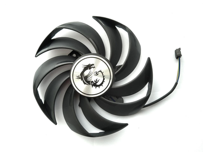 Вентилятор PowerLogic для видеокарты MSI PLD09210B12HH (PLD09210S12HH) (№383.2)