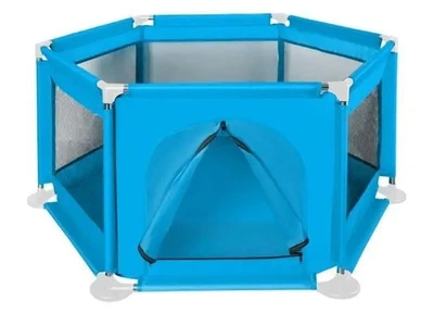 Детский игровой манеж Iso Trade Great Playpen голубой