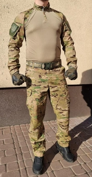 Форма мужская военная тактическая летняя Kondor (поло и штаны) XXL Multicam olive