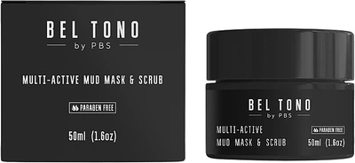 Мультиактивная грязевая маска-скраб для лица - Bel Tono Multi-Active Mud Masque & Scrub 50ml (1076766-64808)
