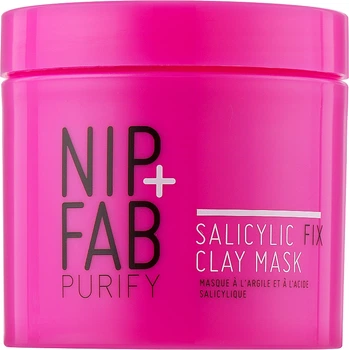 NIP+FAB Salicylic Fix Clay Mask Маска для обличчя з глиною та саліциловою кислотою 170ml (1039960-43089)