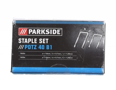 Скобы для пневмостеплера PARKSIDE 3200 шт. 10 х 7 см PARKSIDE стальной LRE-10079