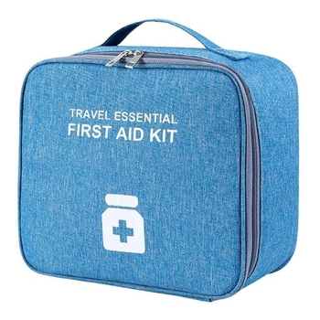 Комплект аптечек сумки органайзеры для медикаментов для путешествий для дома 2 шт (473519-Prob) Синий