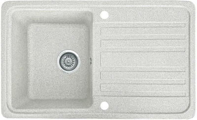 Мийка кухонна, прямокутна, композитна Valetti 17D 76х46см Тера