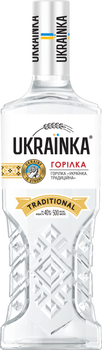 Водка Ukrainka Традиционная 0.5 л 40% (4820235322373)