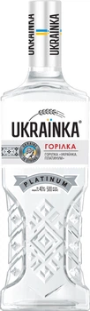 Горілка Ukrainka Платінум 0.7 л 40% (4820235322403_4823122200723)