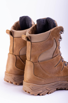 Берці зимові ТМ GERC | Тактичні зимові черевики Коричневі Розмір 42 kit0102/42