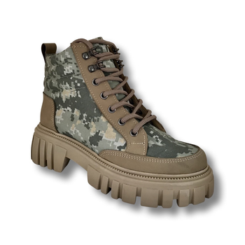Берцы женские зимние ТМ GERC | Тактические ботинки Койот Размер 37 kit0105/37