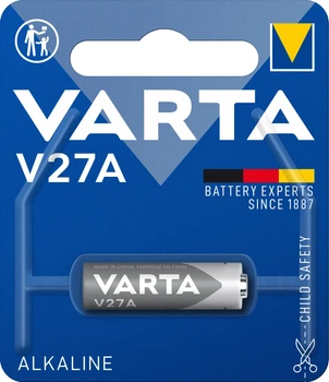 Батарейка Varta V 27 A BLI 1 Alkaline (04227101401) (4008496747009)
